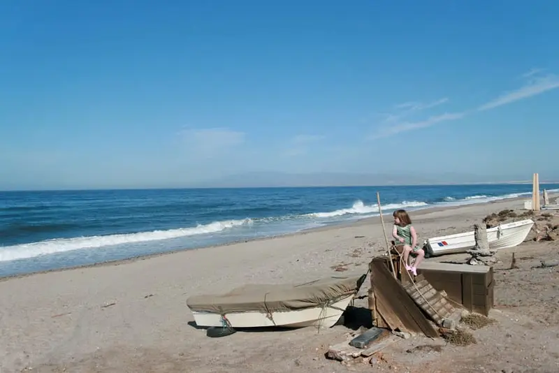 Coastal landscape of Agua Amarga and Cabo de Gata Natural Park
